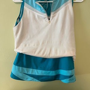 Pickle ball outfit 2 skirts and 1 tank